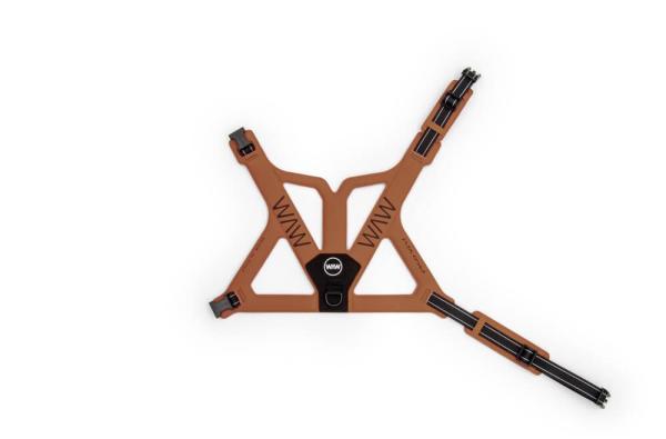 WAW Ergo Vest Village Brown / Black Gr. XXS / 1